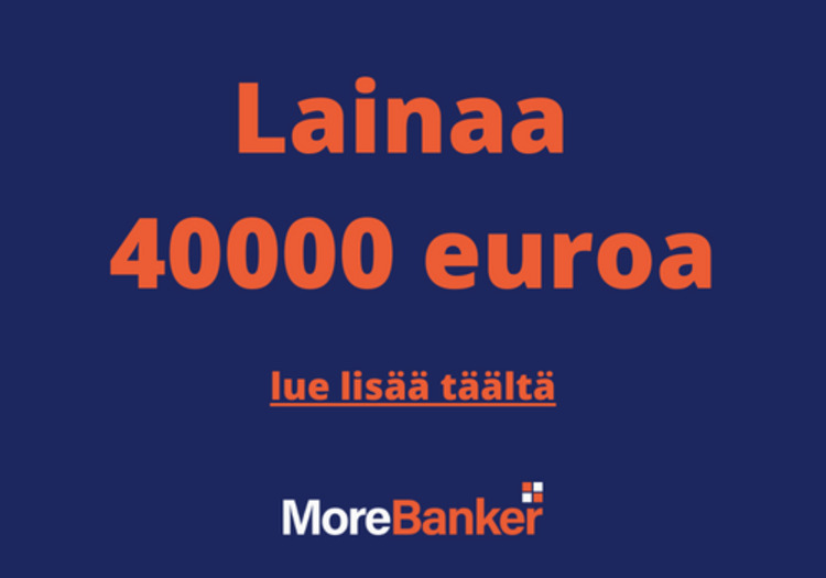 Lainaa 40000 euroa